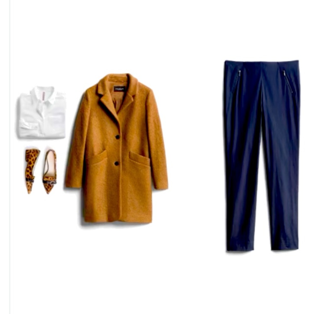 StitchFix - Michel Studio - Alex Straight Leg Zipper Detail Pant